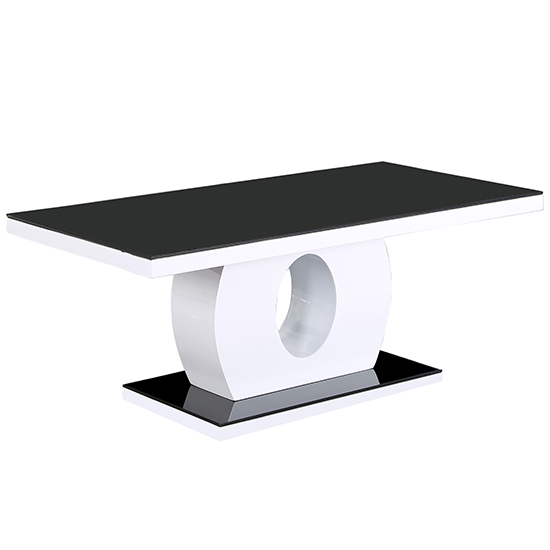 Elgin Extending High Gloss Coffee To Dining Table In White Coolest