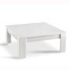 Lorenz Coffee Table Square In White High Gloss