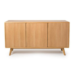 Hvar Wooden Sideboard With 3 Doors In Oak