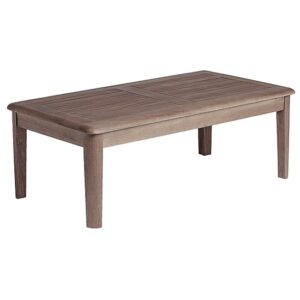 Strox Outdoor Broadfield Wooden Coffee Table In Chestnut