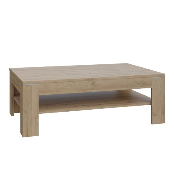 Caneadea Wooden Rectangular Coffee Table In Artisan Oak