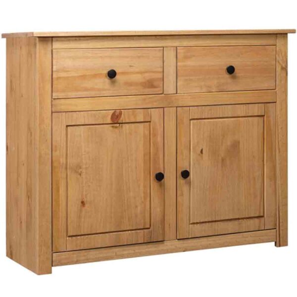 Bury Wooden Sideboard With 2 Doors 2 Drawers In Brown